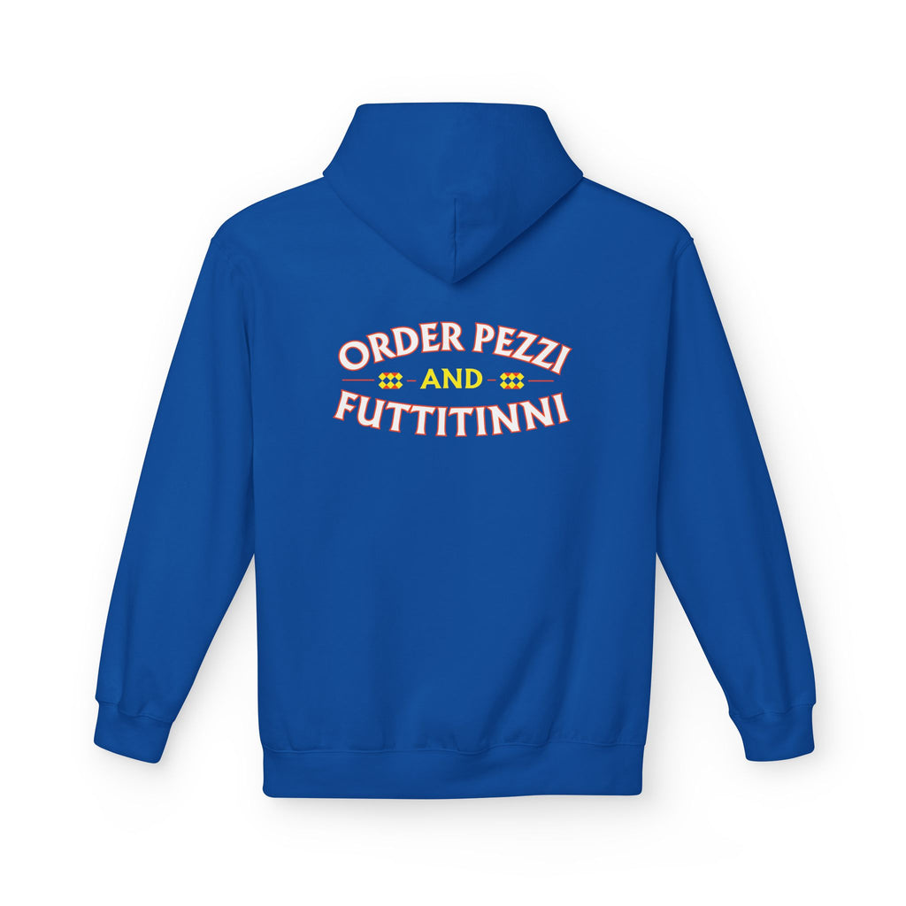 Order Pezzi Fruttitinni Hoodie — Funny Italian Pizza Quote Hoodie