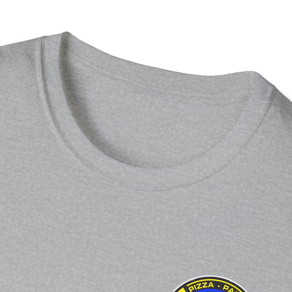 Family Friends Pizza Checklist T-Shirt | Pezzi Pizza Restaurant Slogan
