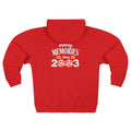 Making Memories since 2003 Sicilian Heritage Pezzi Pizza l Graphic Zip Hoodie | Pizza Lover Apparel
