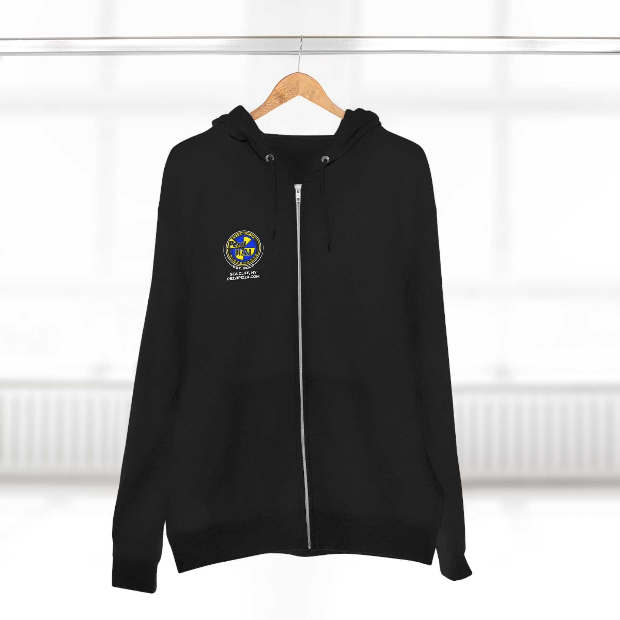 Making Memories since 2003 Sicilian Heritage Pezzi Pizza l Graphic Zip Hoodie | Pizza Lover Apparel