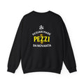 Sicilian Made Pezzi da Novanta  Logo Crewneck Sweatshirt | Small Chest Patch, Back Text