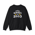 Making Memories Since 2003-  Logo Crewneck Sweatshirt | Small Chest Patch, Back Text
