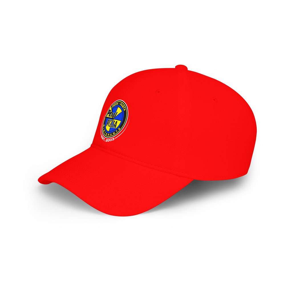 Pezzi Pizza Logo Cap — Low Profile Baseball Hat with 'Pezzi Pizza' Patch