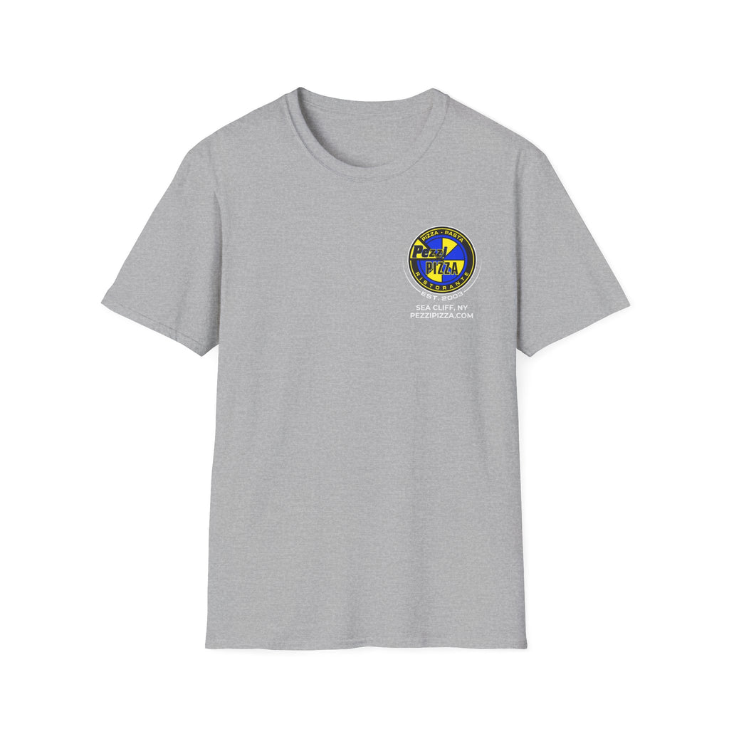 Family Friends Pizza Checklist T-Shirt | Pezzi Pizza Restaurant Slogan