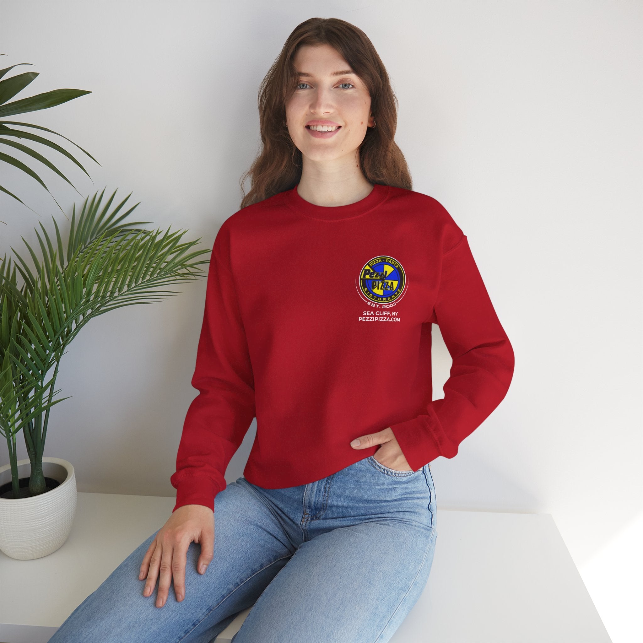 Making Memories Since 2003-  Logo Crewneck Sweatshirt | Small Chest Patch, Back Text