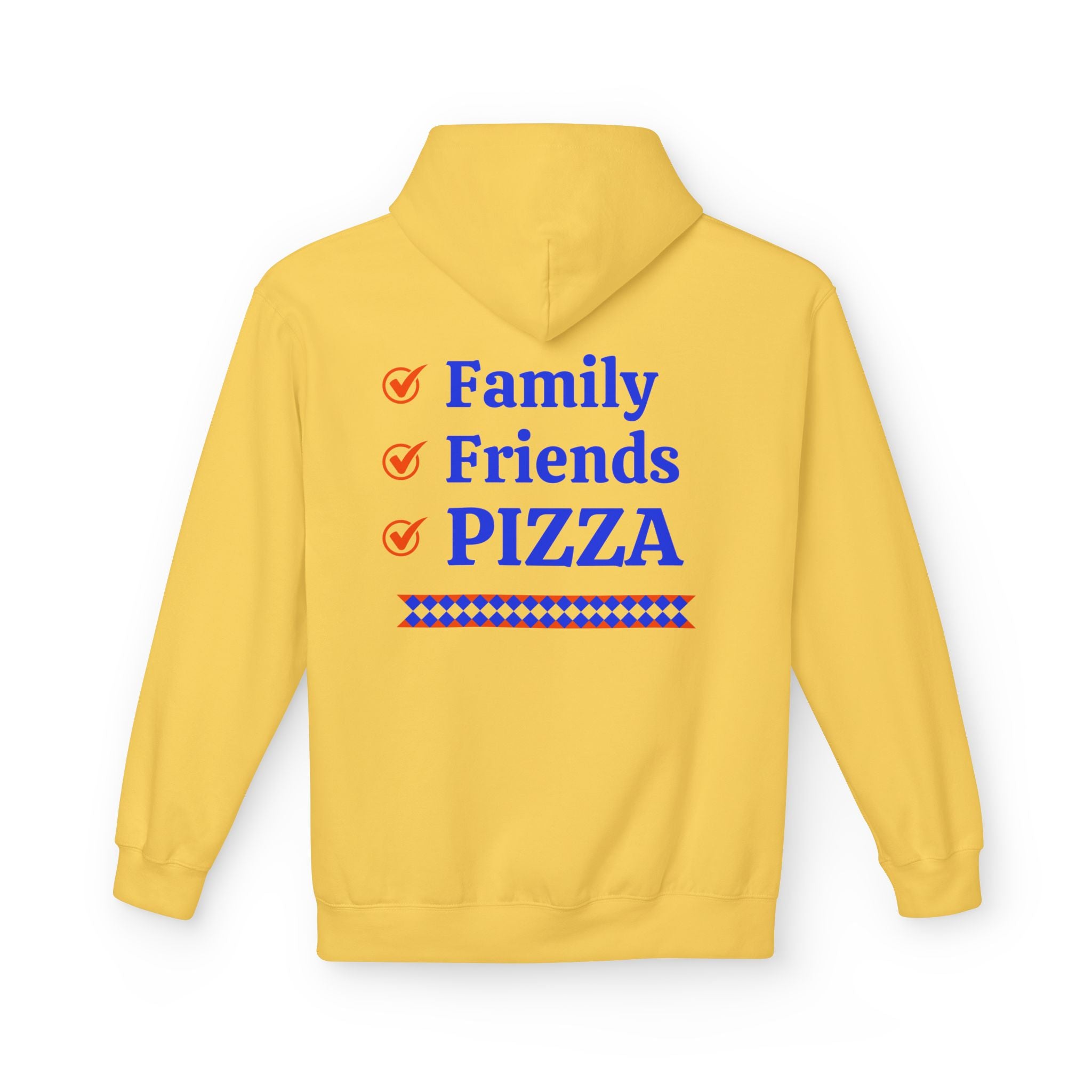 Family, Friends, Pizza (Pezzi Pizza)  Hoodie