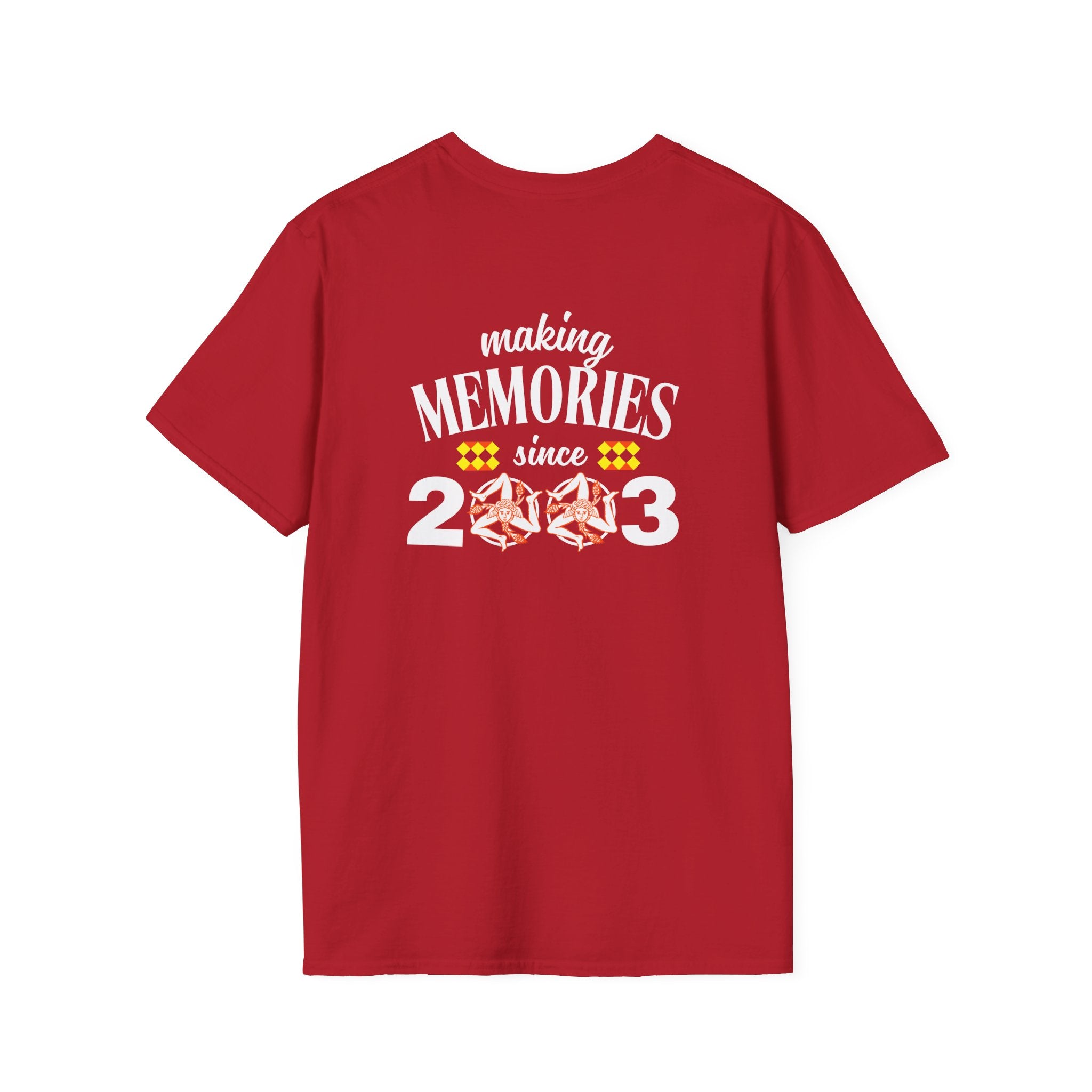 Pezzi Pizza "Making Memories Since 2003" T-Shirt | Retro Pizzeria Tee