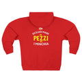 Pezzi I Minchia Pizza Graphic Zip Hoodie | Pizza Lover Apparel