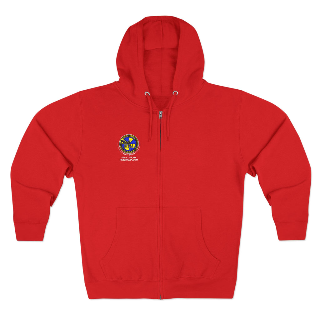 Making Memories since 2003 Sicilian Heritage Pezzi Pizza l Graphic Zip Hoodie | Pizza Lover Apparel